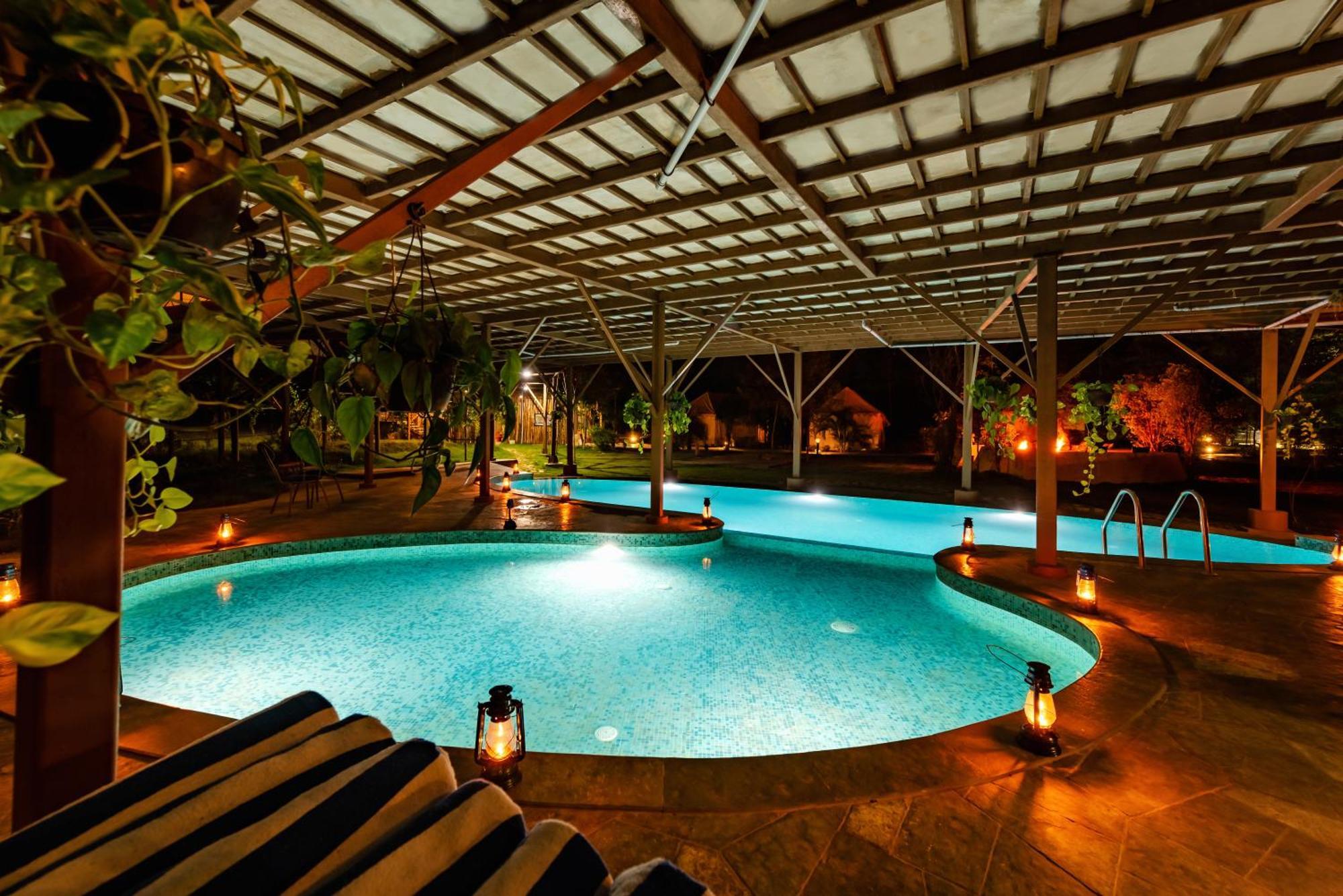 Tadoba Jungle Camp Hotel Mohurli Exterior photo